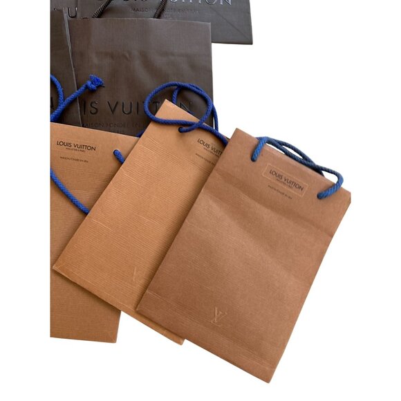 LOUIS VUITTON Lot of 10 Shopping Paper Bags - Picture 6 of 9